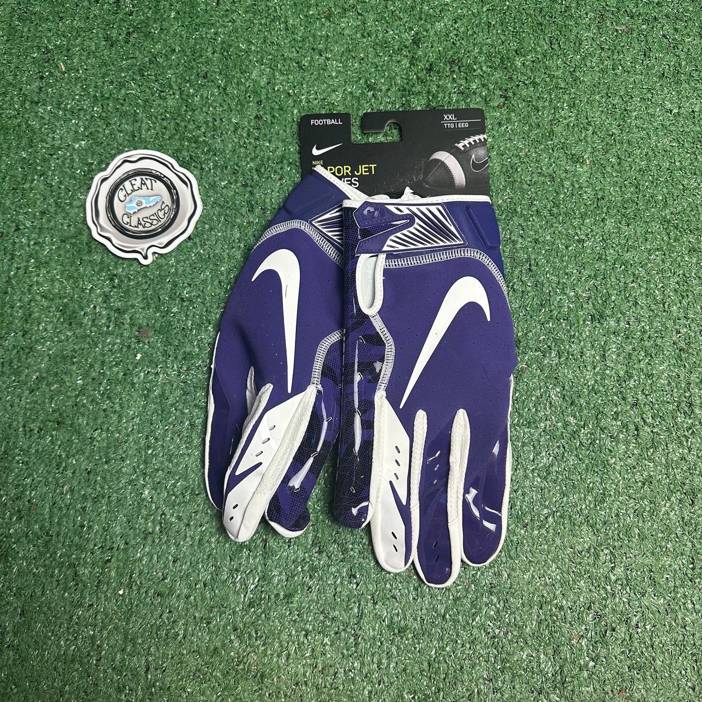 Sz XXL | Nike Vapor Jet 8.0 TCU PE Gloves PURPLE