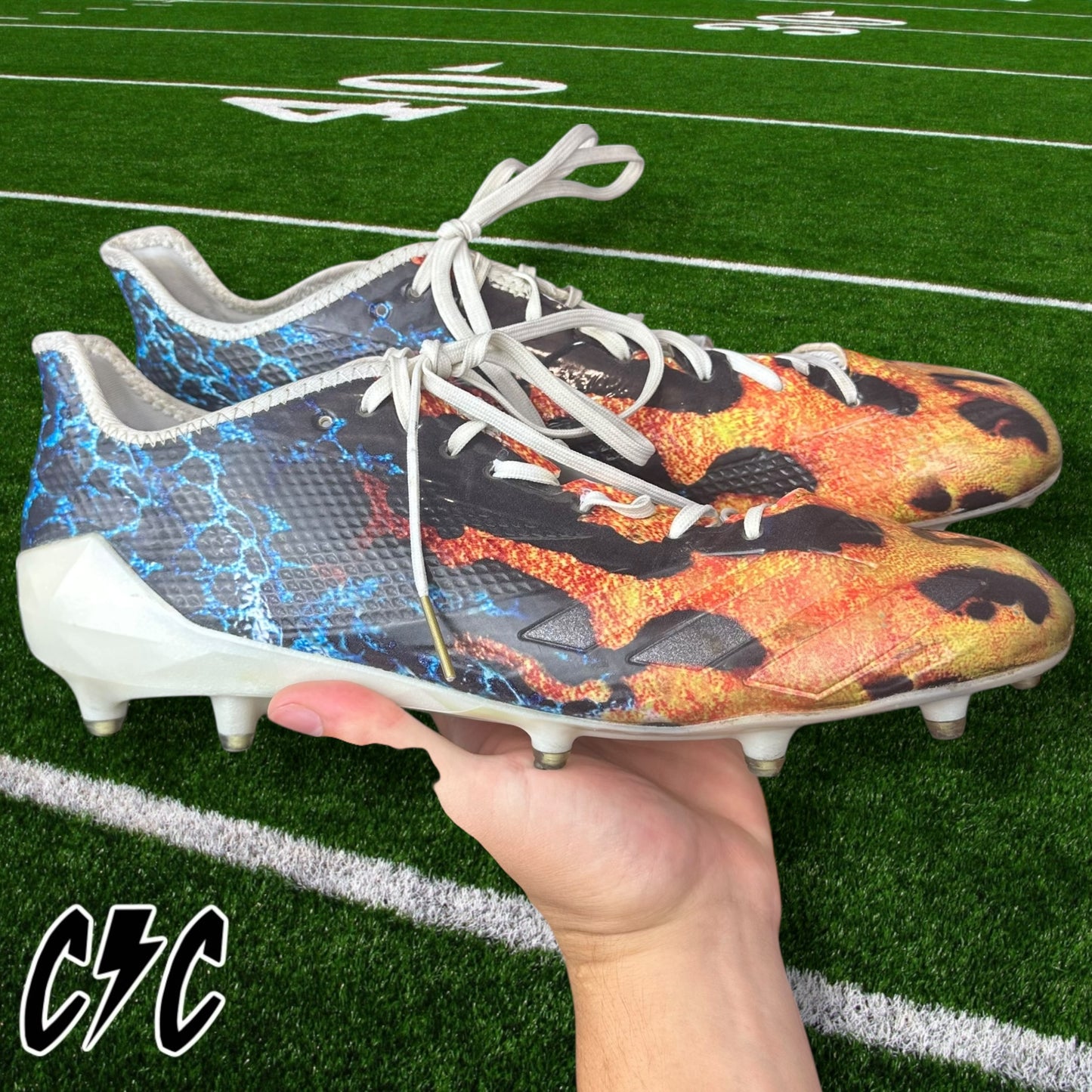 SIZE 12.5 | Adidas Adizero Fire & Ice